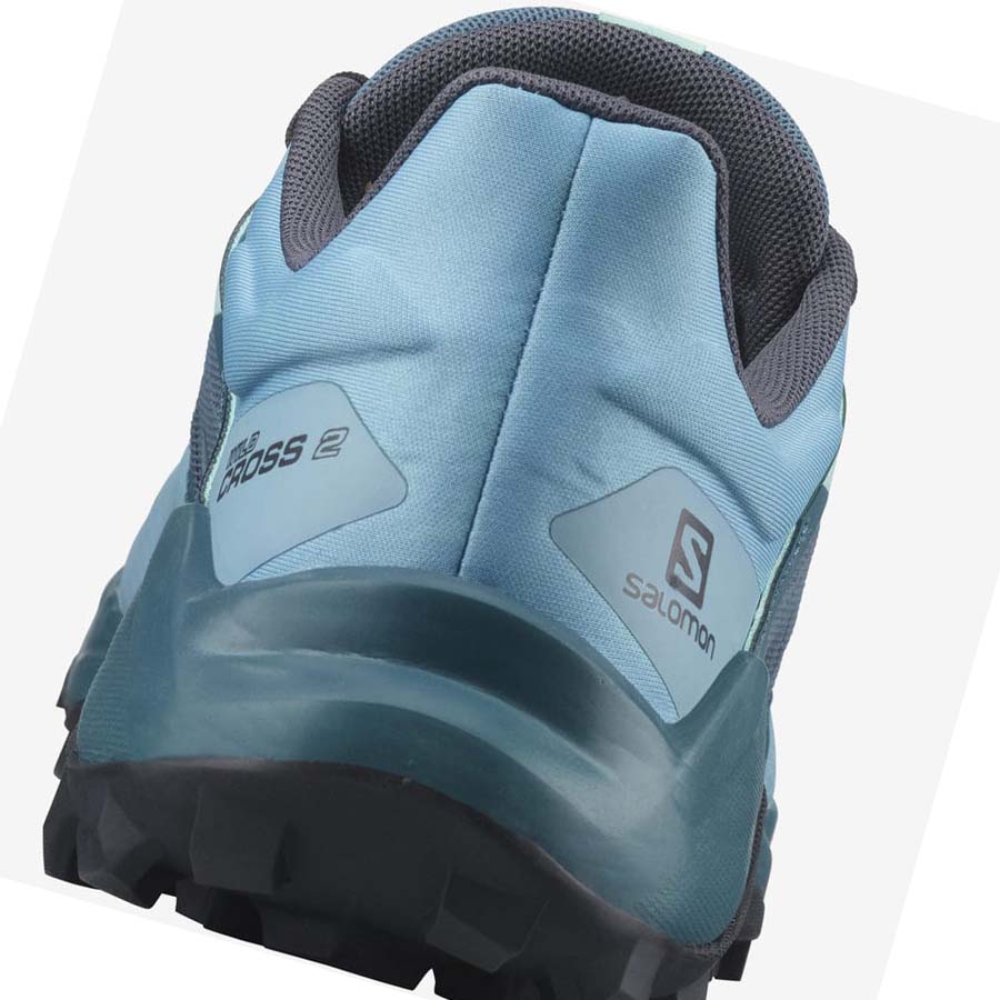 Tenis Para Trail Running Salomon WILDCROSS 2 Mujer Azules | MX 2779XYU